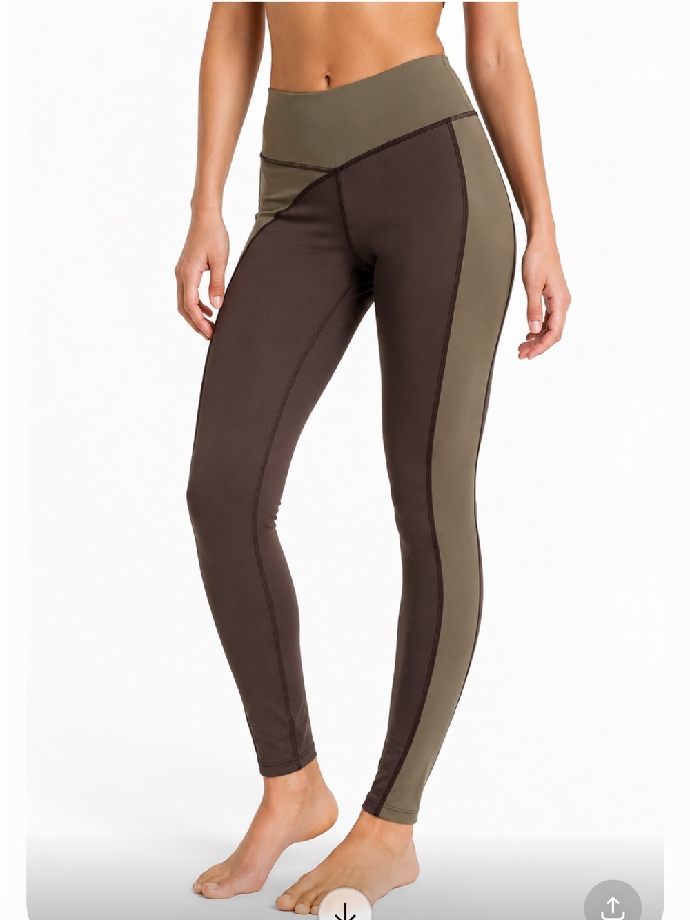 Free People movement colorblock leggings